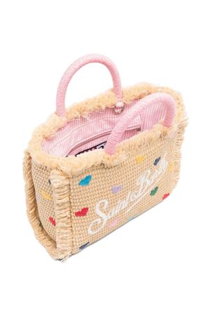 Borsa tote Vanity in paglia beige SAINT BARTH KIDS | VAMI00900344L